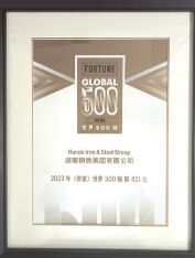 ●集团公司初次进入《财富》世界500强榜单。